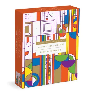 Galison Paint By Number: Frank Lloyd Wright Saguaro Forms & Cactus Flowers