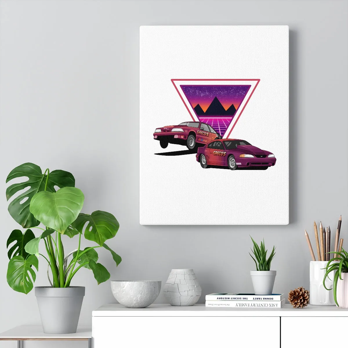 Giancarlo Rufrano |  1992 Ford mustang gt, 1998 mustang cobra | Canvas