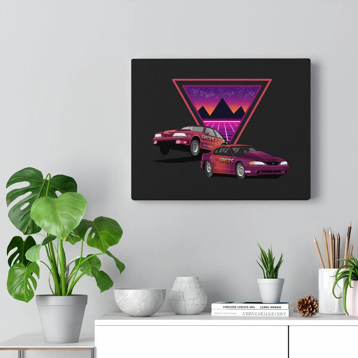 Giancarlo Rufrano |  1992 Ford mustang gt, 1998 mustang cobra | Canvas