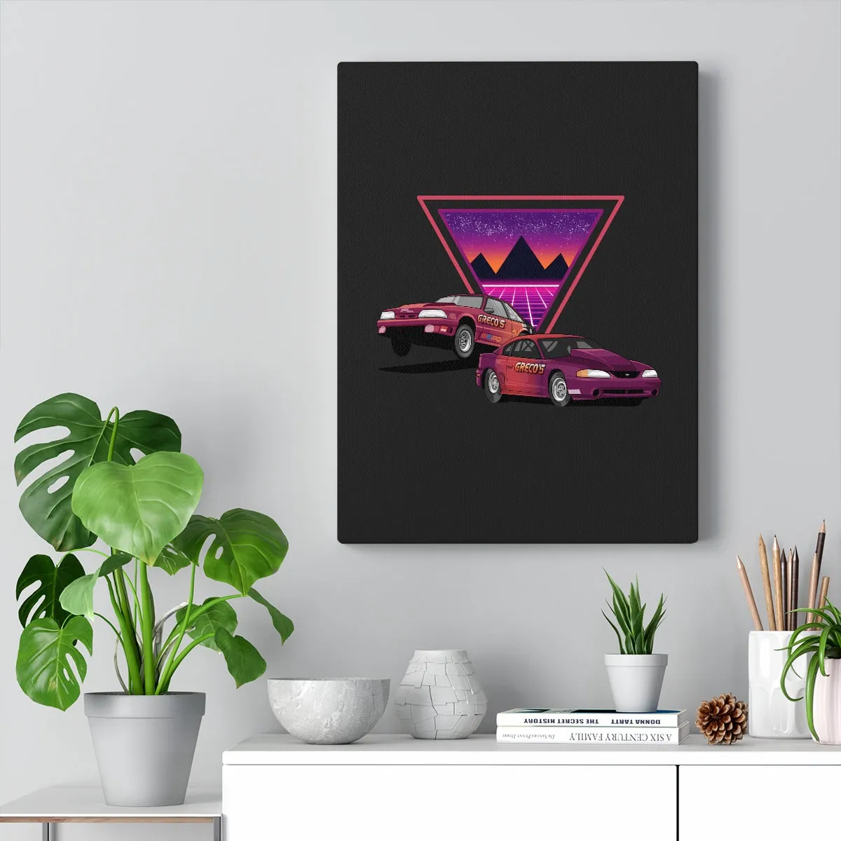 Giancarlo Rufrano |  1992 Ford mustang gt, 1998 mustang cobra | Canvas