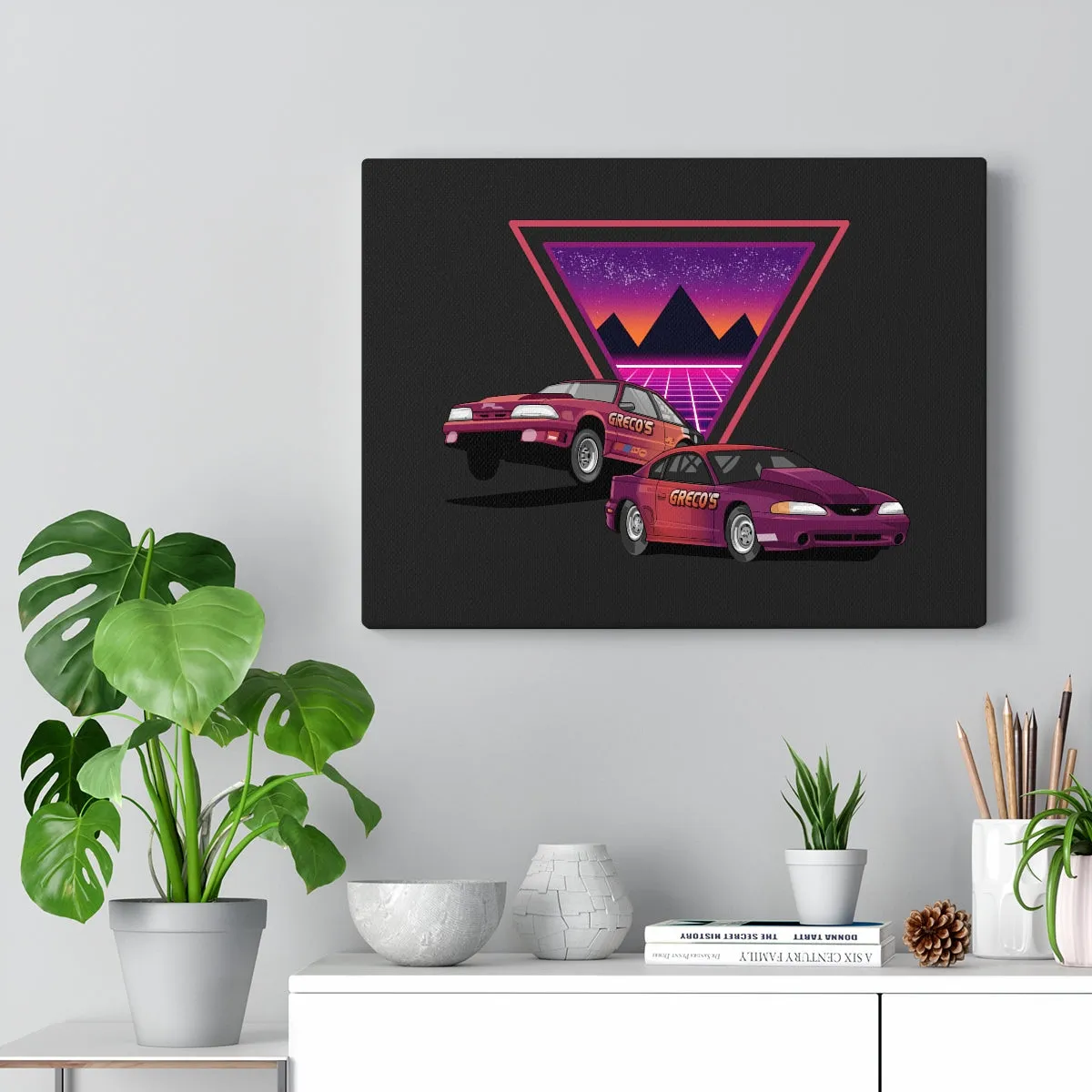 Giancarlo Rufrano |  1992 Ford mustang gt, 1998 mustang cobra | Canvas