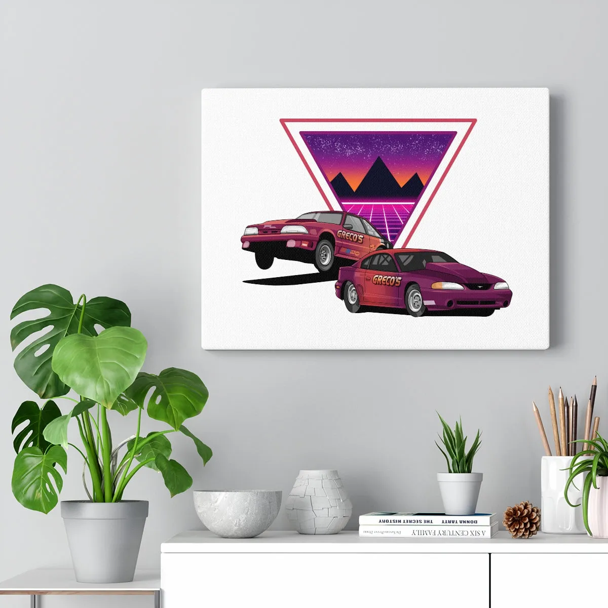 Giancarlo Rufrano |  1992 Ford mustang gt, 1998 mustang cobra | Canvas