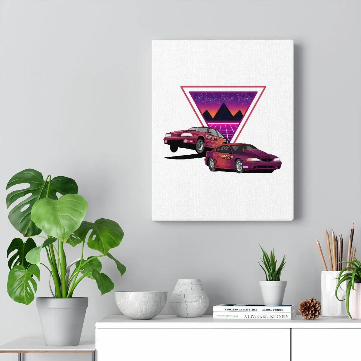 Giancarlo Rufrano |  1992 Ford mustang gt, 1998 mustang cobra | Canvas