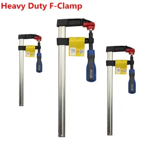 Heavy Duty F-Clamp with Non-Slip Handle Woodworking G-Clamp 5*30 CM