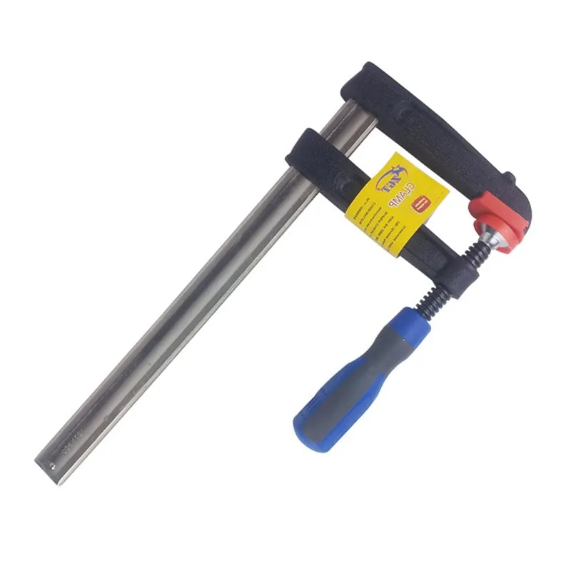 Heavy Duty F-Clamp with Non-Slip Handle Woodworking G-Clamp 5*30 CM