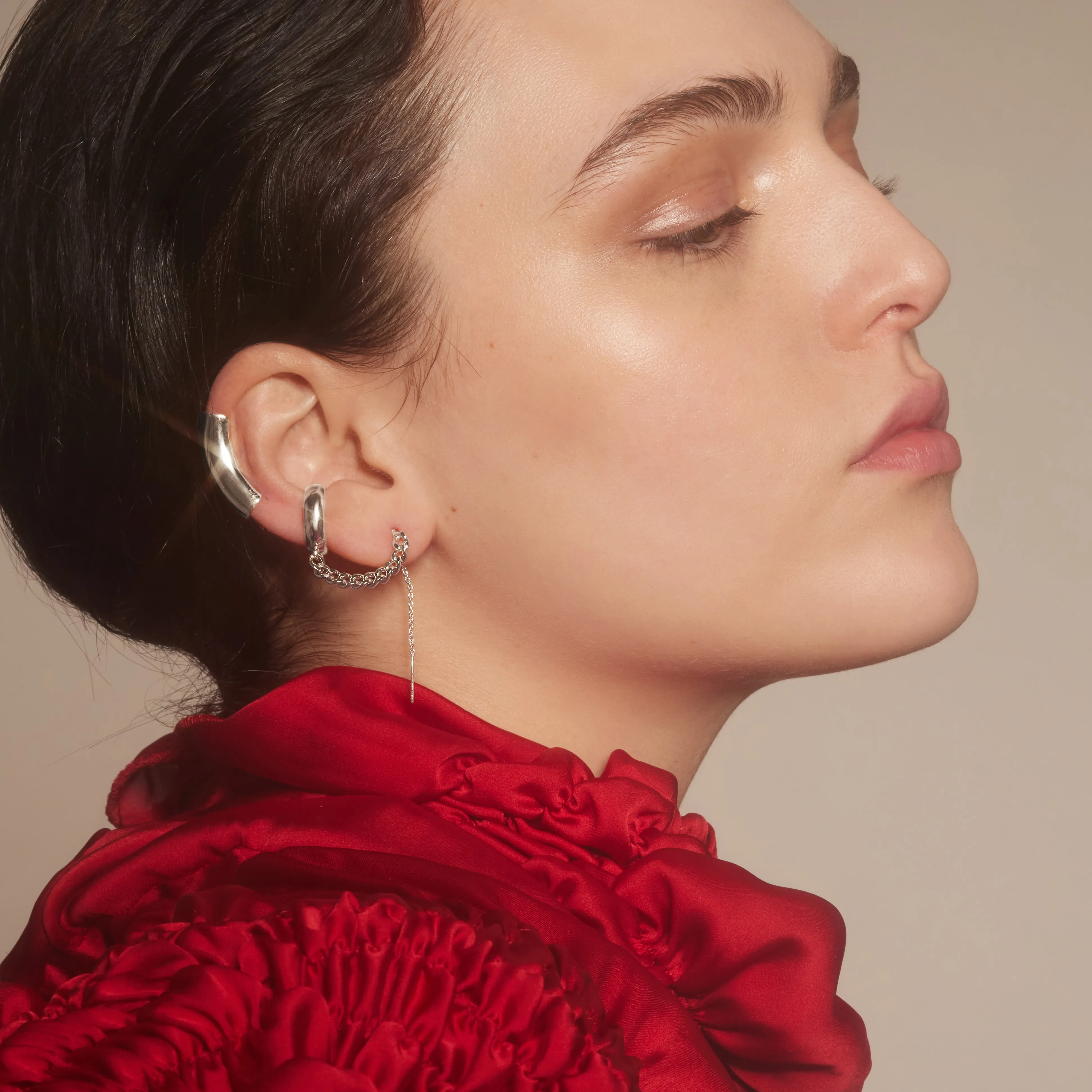 Helix and Fragment Set in Silver