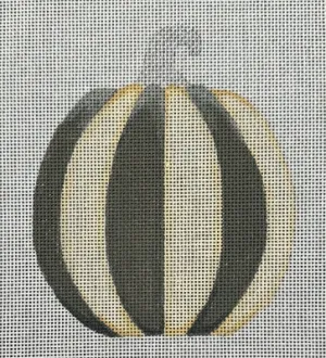 HO2564  Med Grey Striped Pumpkin