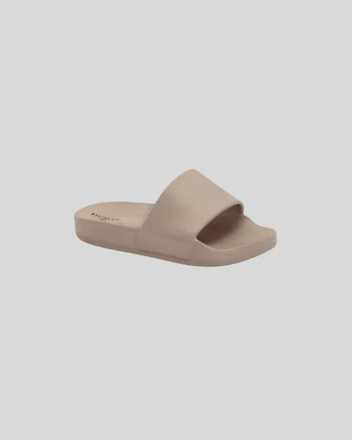 Human CHERRY Pool Slide - Cool Grey