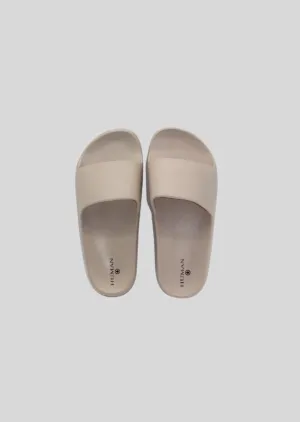 Human CHERRY Pool Slide - Cool Grey