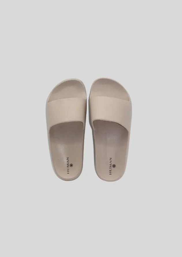 Human CHERRY Pool Slide - Cool Grey
