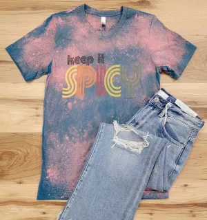Keep It Spicy Vintage Boyfriend Graphic Tee