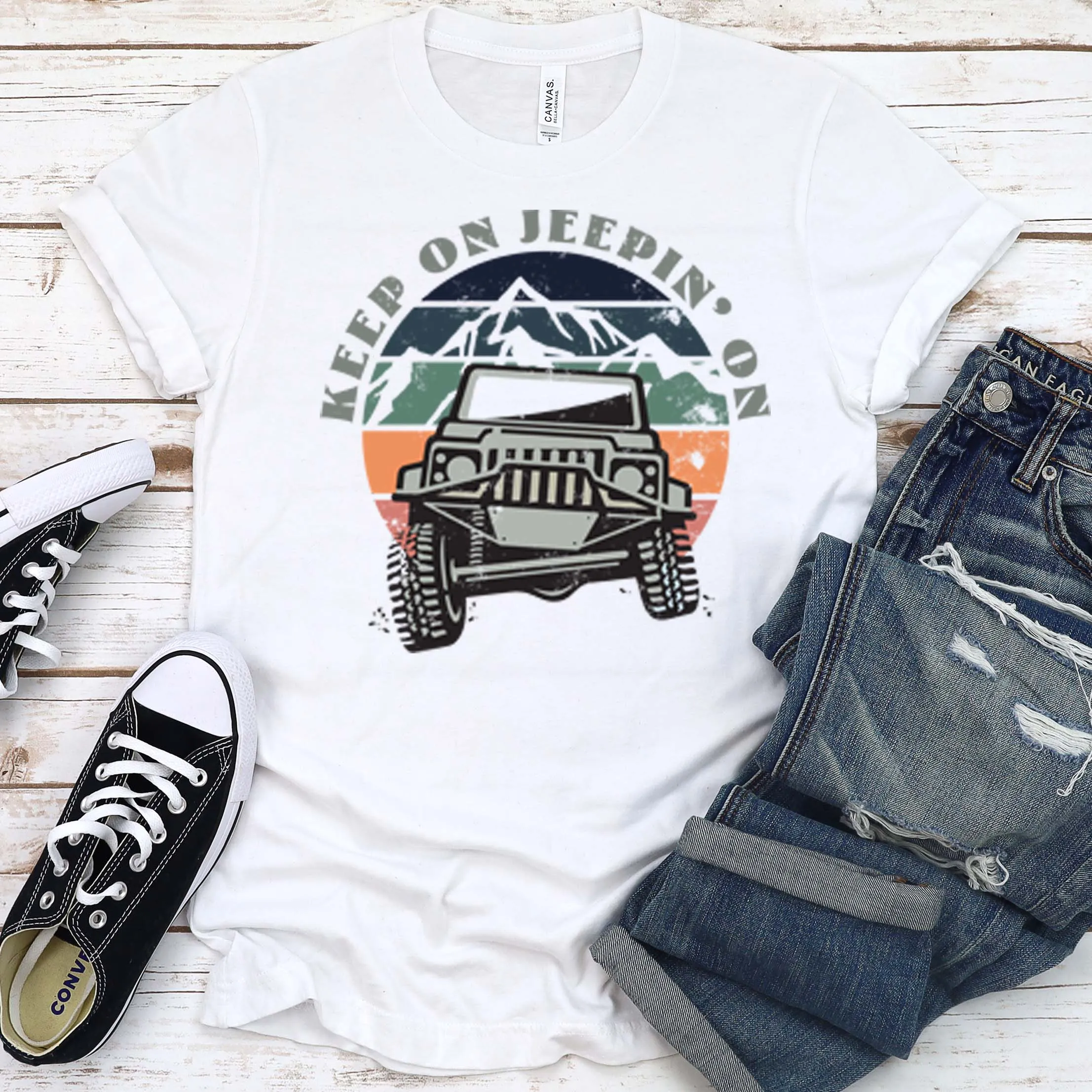 Keep On Jeepin' On - Unisex Tee
