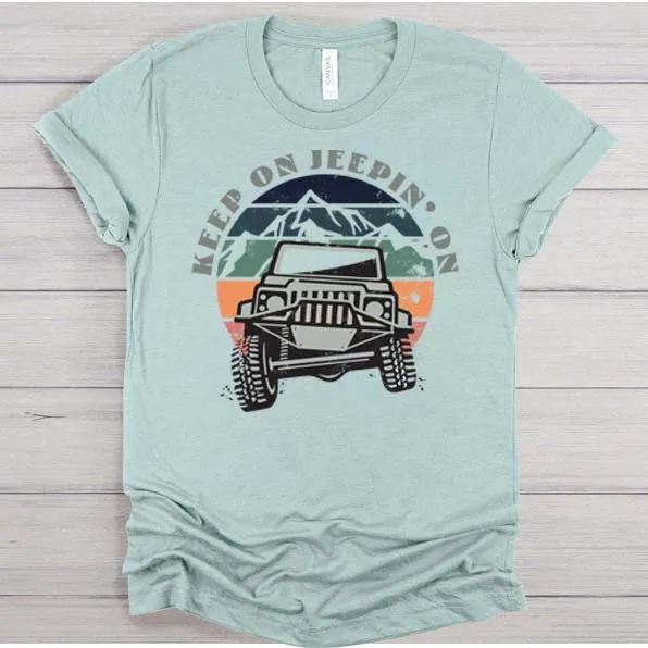 Keep On Jeepin' On - Unisex Tee