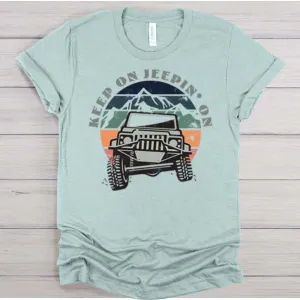 Keep On Jeepin' On - Unisex Tee