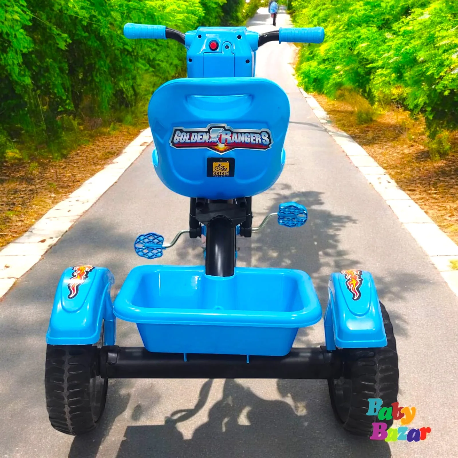 Kids Tricycle with Futuristic Robot Design – Sturdy & Stylish Ride for Fun Adventures