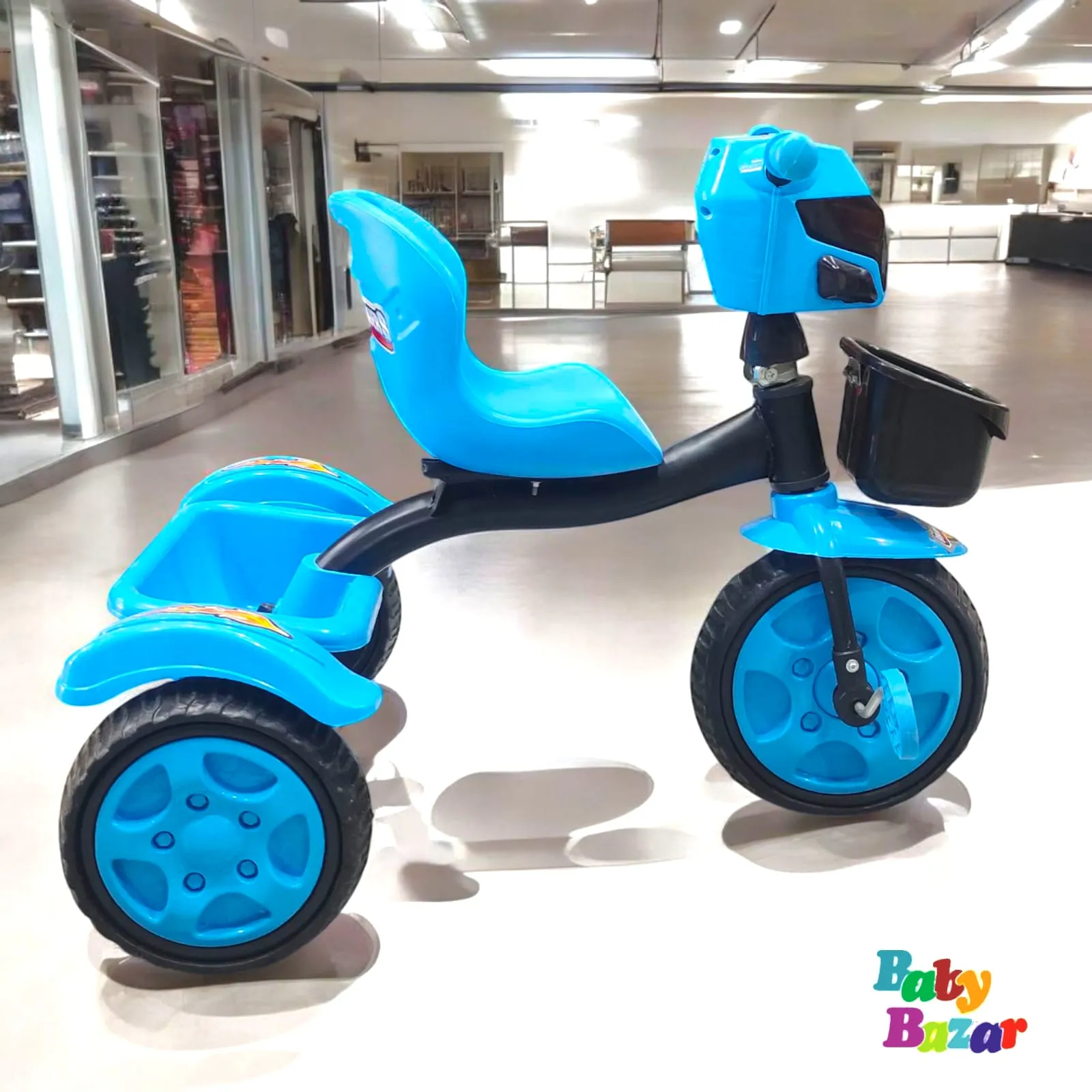 Kids Tricycle with Futuristic Robot Design – Sturdy & Stylish Ride for Fun Adventures