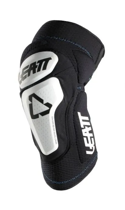 LEATT KNEE GUARD 3DF 6.0 [WHITE/BLACK] 2018