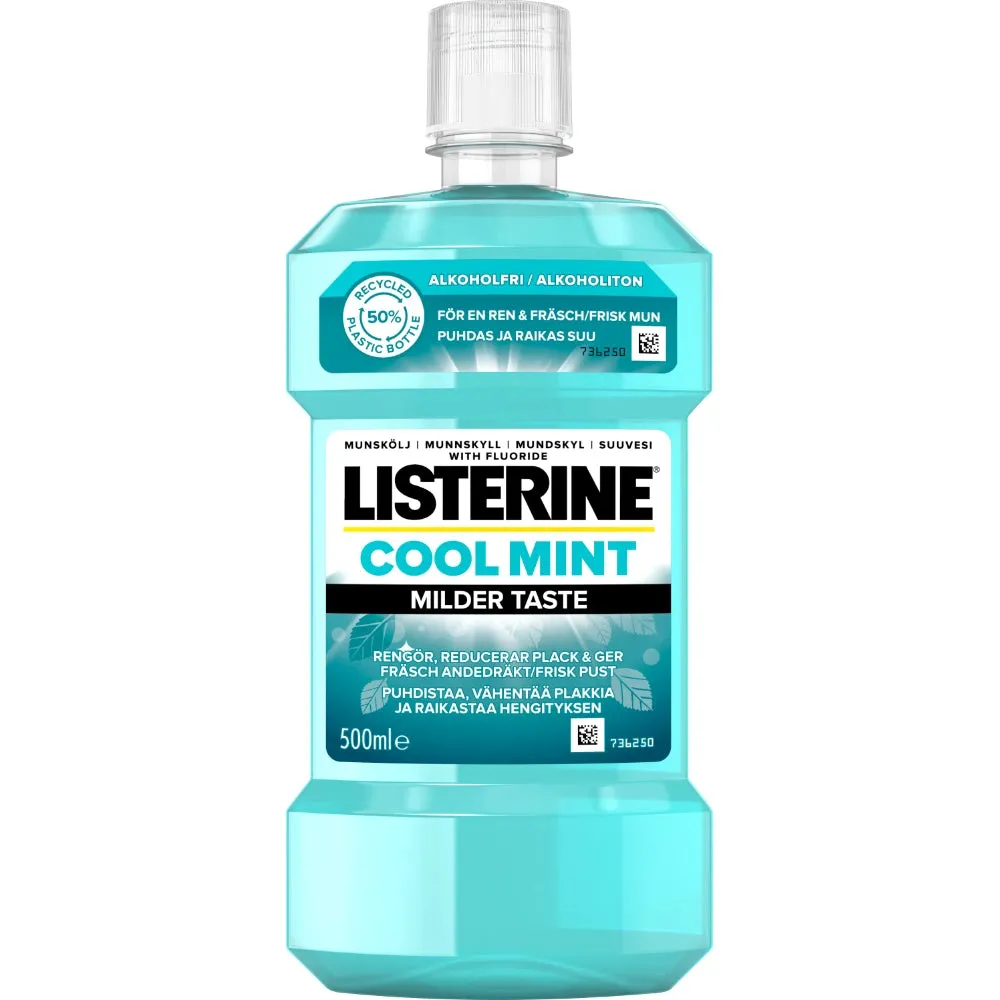 LISTERINE Cool Mint Milder Taste suuvesi