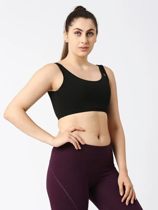 Lovable Black Padded Non Wired Full Coverage Bra SEA SIDE-BLACK