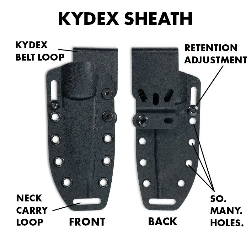 Lulu - Fixed Blade Knife - Striker Spine
