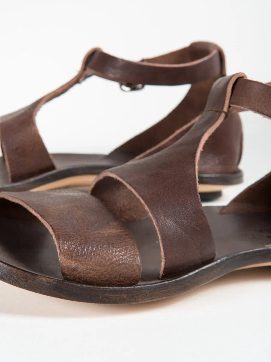mandarine sandal - brown