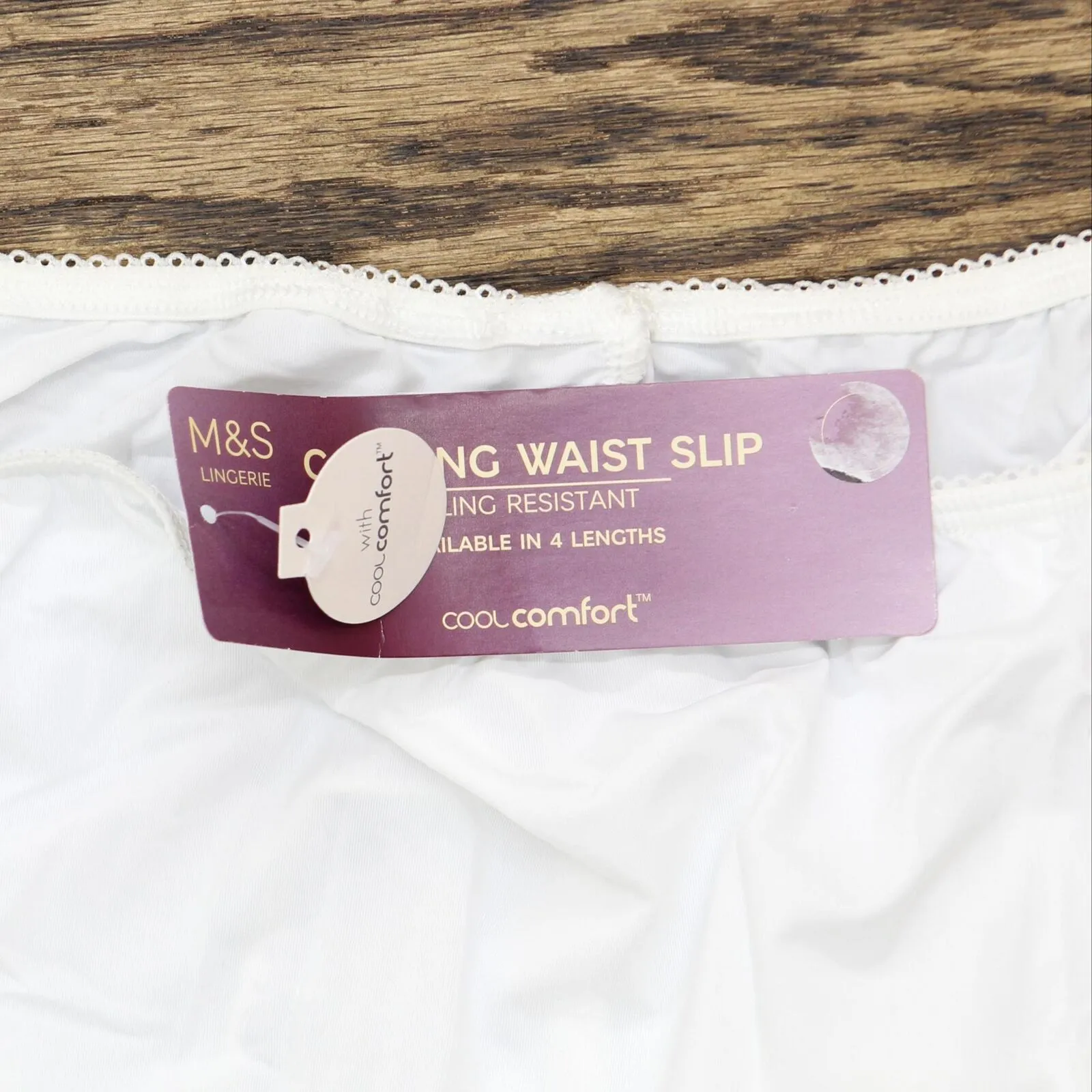 Marks & Spencer Womens Cool Comfort Waist Slip White XL