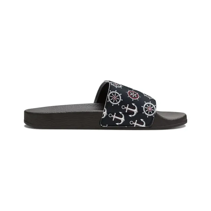 Mens Sandals with Edge to Edge Strap and Ergonomic Sole