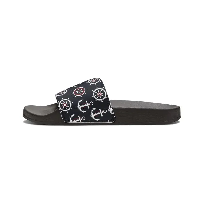 Mens Sandals with Edge to Edge Strap and Ergonomic Sole
