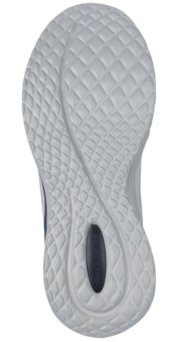 MEN'S SKECHERS SLIP-INS RELAXED FIT: ARCH FIT ORVAN - KINCADE | LIGHT GRAY