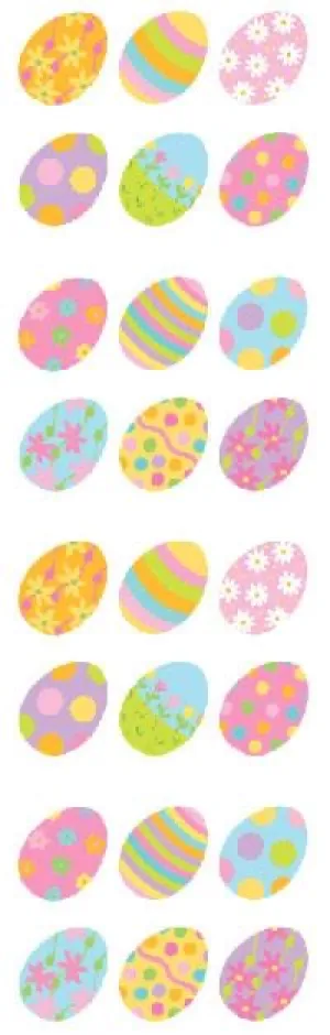 Mrs. Grossmans Easter Eggs, Sticker Sheet