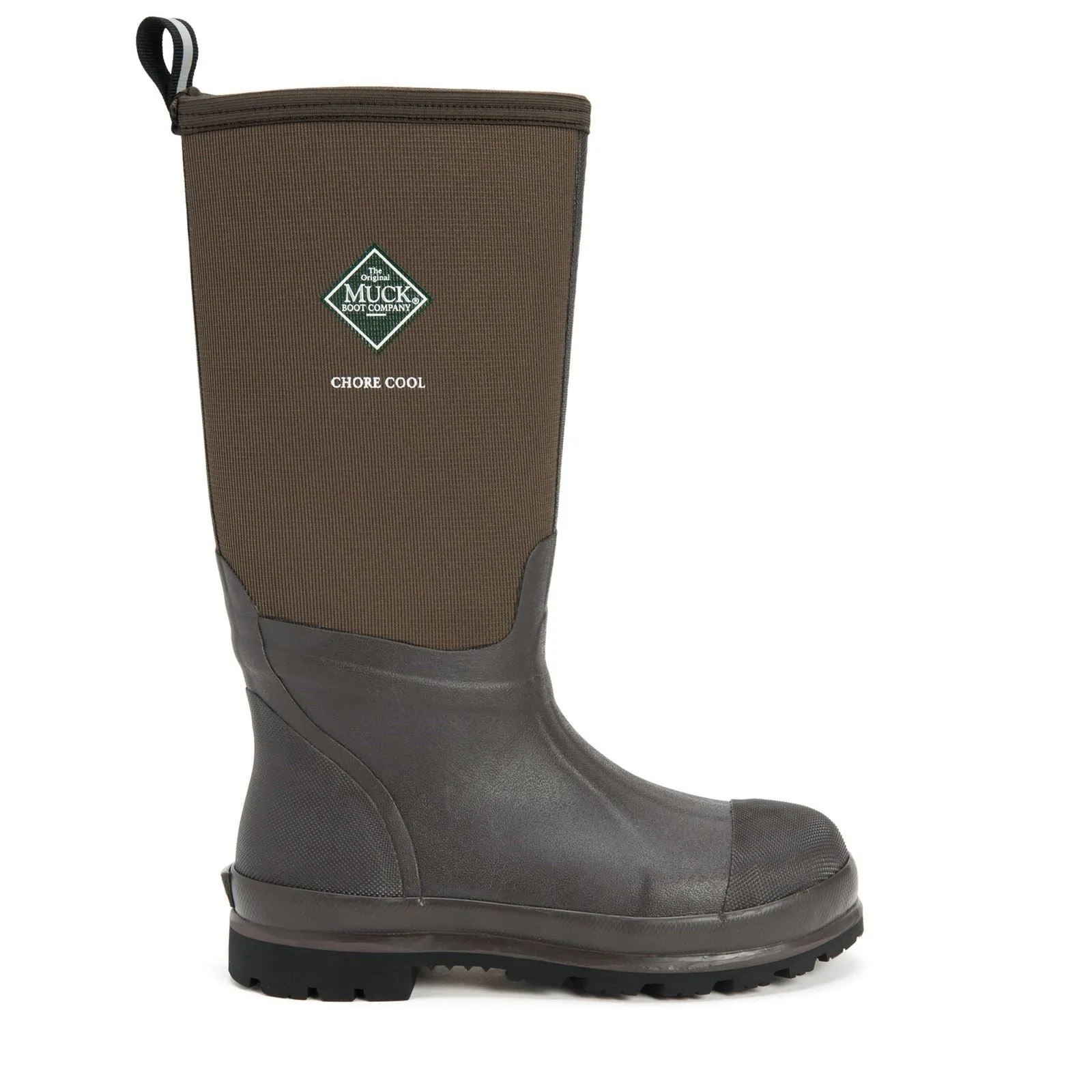 Muck Boots Unisex's Chore Cool High Work Boot in Brown/Brown 3 to 14