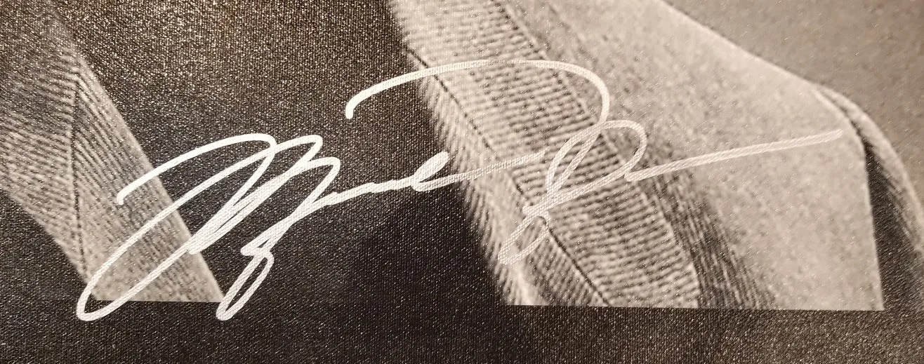 MUHAMMAD ALI AND MICHAEL JORDAN SIGNED PHOTOGRAPH