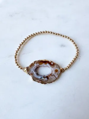 New Agate Druzy Bracelet