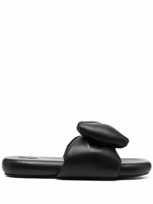 Off-White extra padded bow slides
