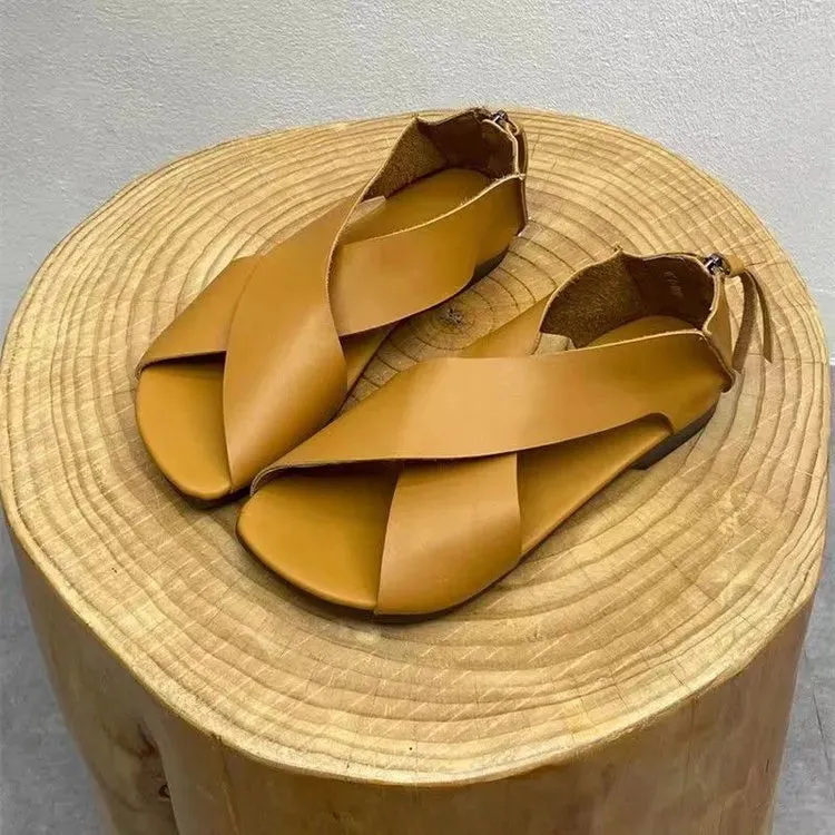 Open Toe Block Heels Sandals