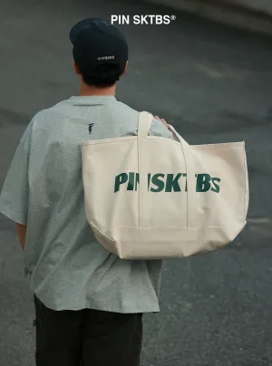 Open Top Canvas Tote