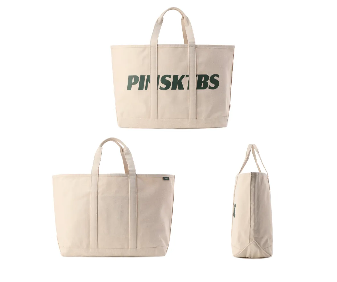 Open Top Canvas Tote