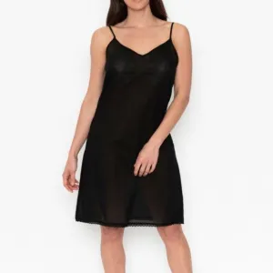Orientique Cotton Long Slip Black