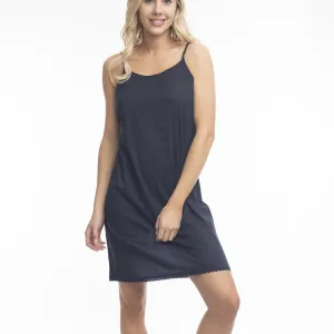 Orientique Cotton Long Slip Navy