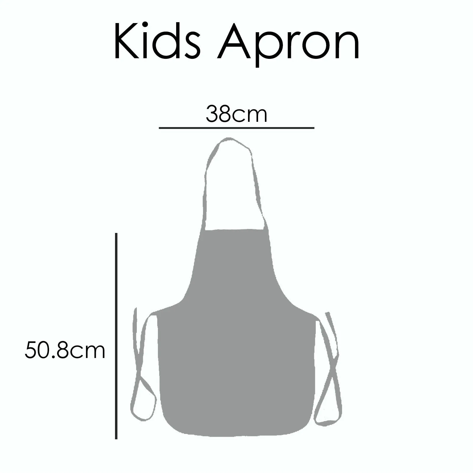 Personalised Apron with Name and Blue T-Rex
