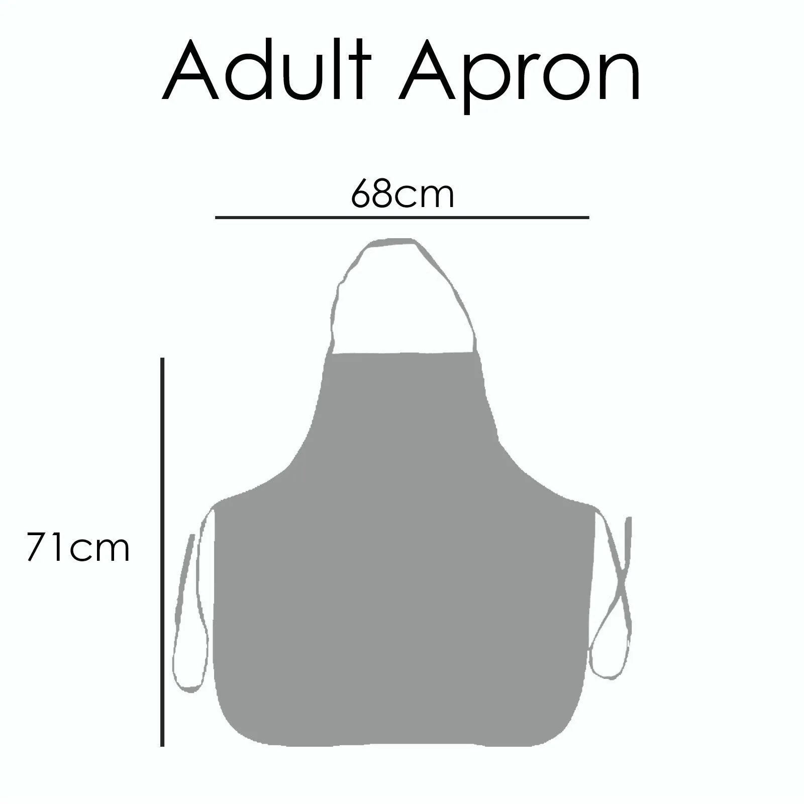 Personalised Apron with Name and Blue T-Rex