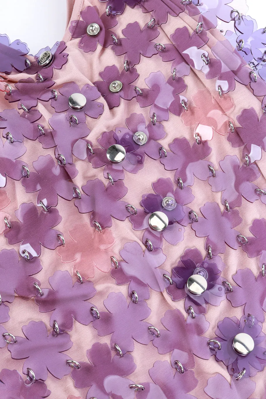 Plastic Flower Link Dress