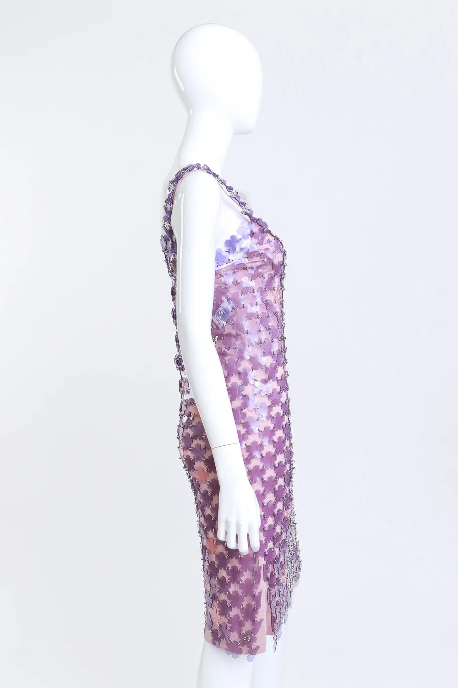 Plastic Flower Link Dress