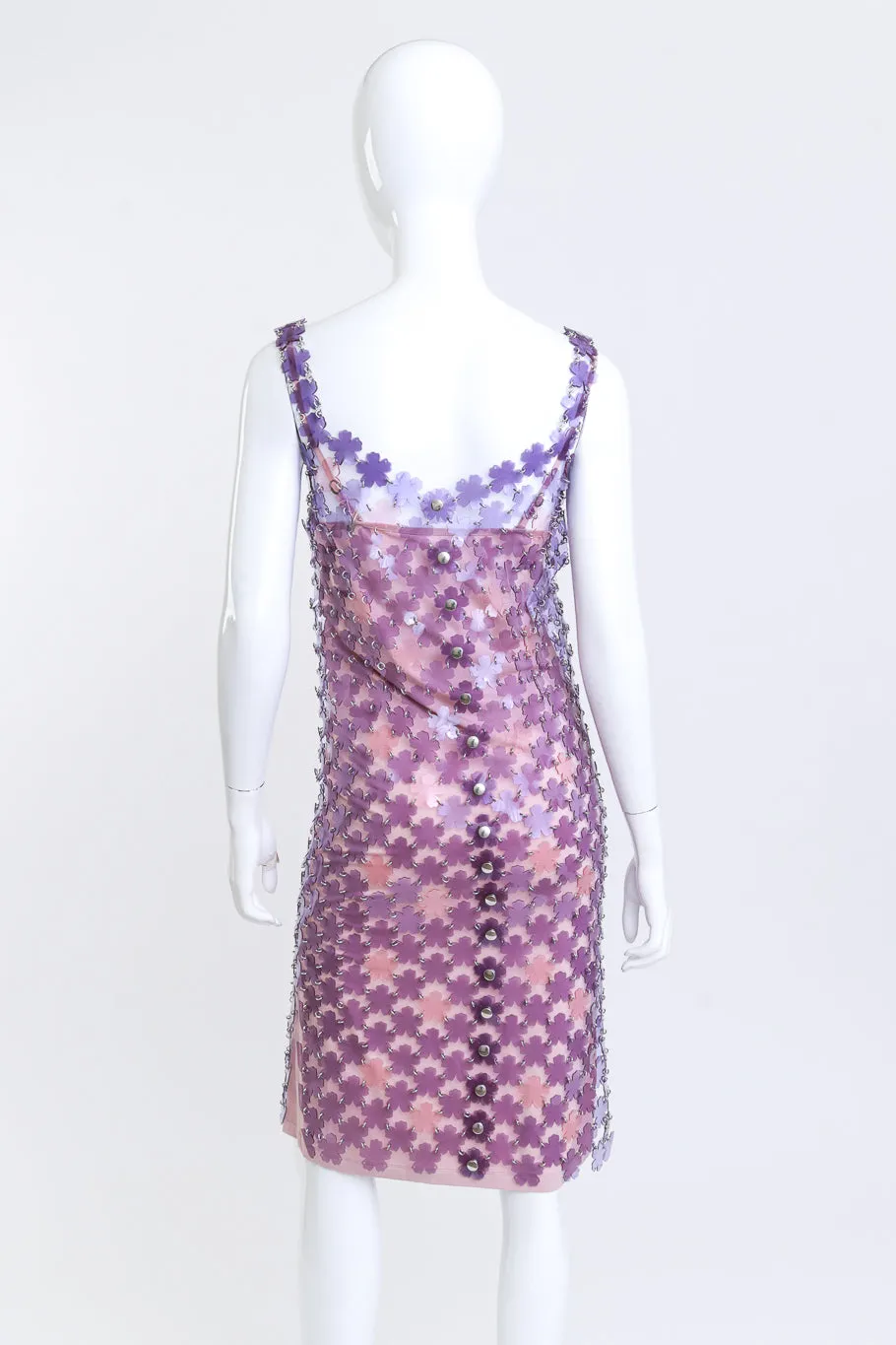 Plastic Flower Link Dress