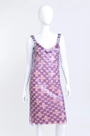 Plastic Flower Link Dress