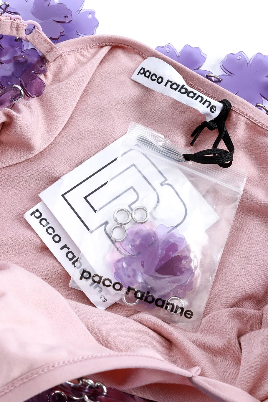 Plastic Flower Link Dress