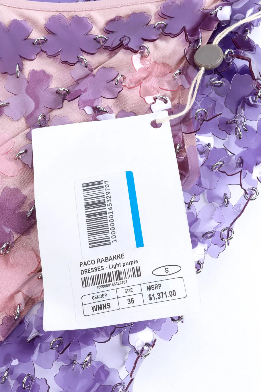 Plastic Flower Link Dress