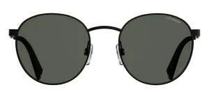 Polaroid PLD 2053/S 807_M9 Panthos Metal Black Sunglasses with Grey Polarized Lens