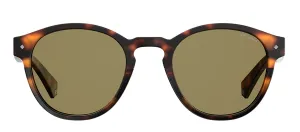 Polaroid PLD 6042/S 086_SP Panthos Plastic Havana Sunglasses with Brown Polarized Lens