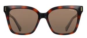 Polaroid PLD 6192/S 086_SP Cat-Eye Plastic Havana Sunglasses with Brown Polarized Lens